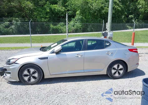 2013 Kia Optima Hybrid Lx from USA, damaged, VIN KNAGM4AD2D5040761